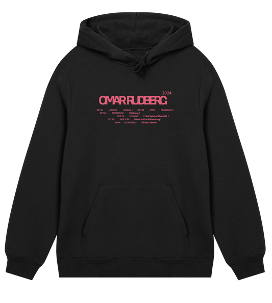 Omar Tour 24 Black Hoodie