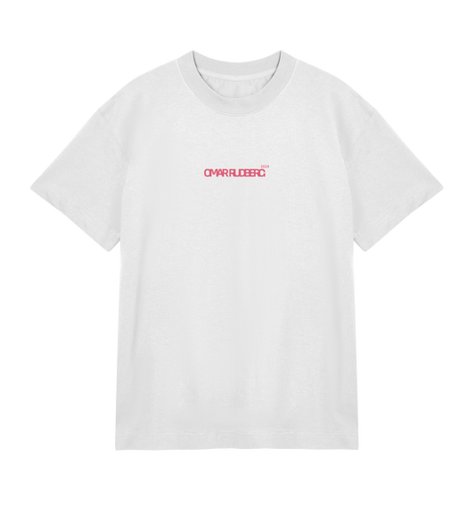 Omar Tour 24 White Boxy T-Shirt